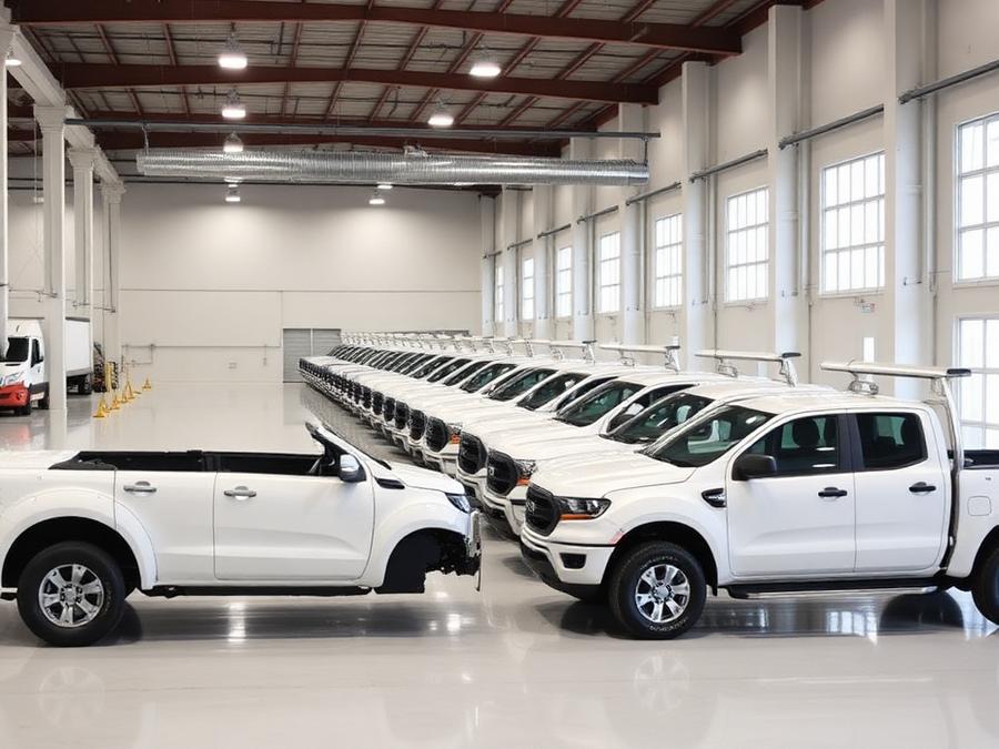 Toyota Hilux, flota — Zabezpieczenie 12 aut